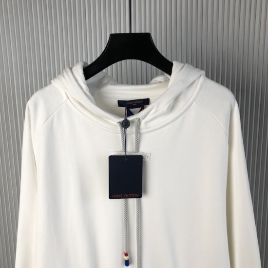 Louis Vuitton Signature Cotton Hoodie 1AFVUN Louis Vuitton Signature Cotton Hoodie 1AFVUN