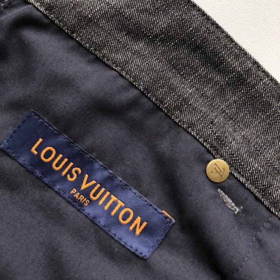 Louis Vuitton Embroidered Denim Pants 1AFX90 Louis Vuitton Embroidered Denim Pants 1AFX90