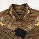 Louis Vuitton Embroidered Long-Sleeved Wool Shirt 1AFXT4 Louis Vuitton Embroidered Long-Sleeved Wool Shirt 1AFXT4