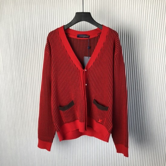 Louis Vuitton LV x Park Seo-Bo Wool Cardigan 1AFXY0 Louis Vuitton LV x Park Seo-Bo Wool Cardigan 1AFXY0