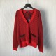 Louis Vuitton LV x Park Seo-Bo Wool Cardigan 1AFXY0 Louis Vuitton LV x Park Seo-Bo Wool Cardigan 1AFXY0