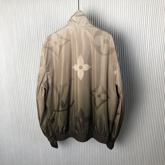 Louis Vuitton Monogram Printed Light Nylon Windbreaker 1AFYAQ Louis Vuitton Monogram Printed Light Nylon Windbreaker 1AFYAQ
