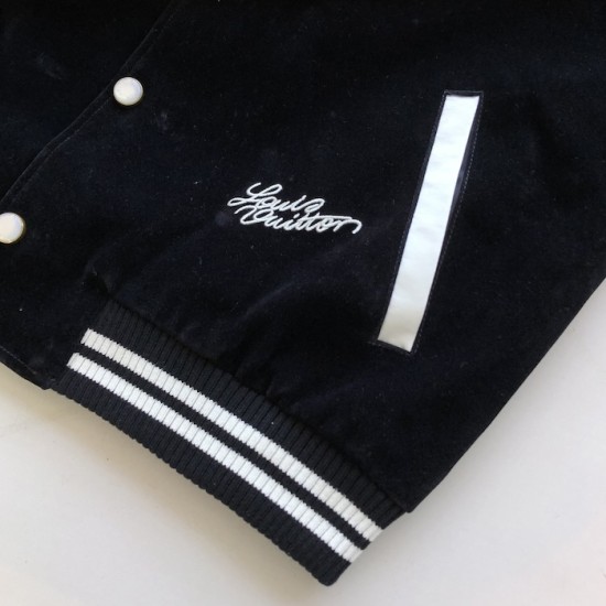 Louis Vuitton Denim Velvet Souvenir Jacket 1AGIMK Louis Vuitton Denim Velvet Souvenir Jacket 1AGIMK