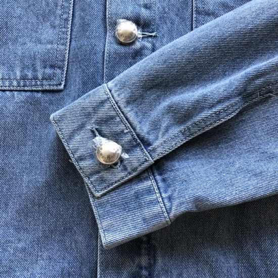Louis Vuitton Denim Trucker Jacket 1AGING Louis Vuitton Denim Trucker Jacket 1AGING