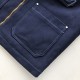 Louis Vuitton Wintery Workwear Denim Jacket 1AGIO7 Louis Vuitton Wintery Workwear Denim Jacket 1AGIO7