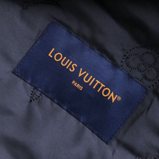 Louis Vuitton Wintery Workwear Denim Jacket 1AGIO7 Louis Vuitton Wintery Workwear Denim Jacket 1AGIO7