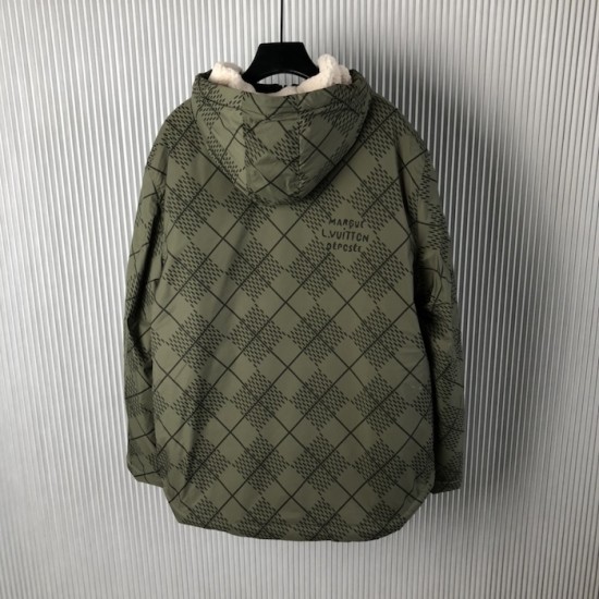Louis Vuitton Reversible Nylon And Fleece Windbreaker 1AGIOJ Louis Vuitton Reversible Nylon And Fleece Windbreaker 1AGIOJ