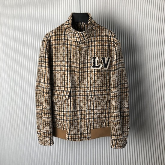 Louis Vuitton Monogram Wool Harrington Blouson 1AGIP7 Louis Vuitton Monogram Wool Harrington Blouson 1AGIP7