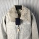 Louis Vuitton Wool Blouson With Shearling Collar 1AGIRY Louis Vuitton Wool Blouson With Shearling Collar 1AGIRY
