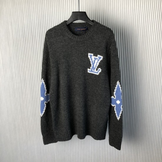 Louis Vuitton Chunky Wool Blend Pullover 1AGJH6 Louis Vuitton Chunky Wool Blend Pullover 1AGJH6