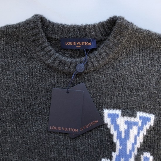 Louis Vuitton Chunky Wool Blend Pullover 1AGJH6 Louis Vuitton Chunky Wool Blend Pullover 1AGJH6