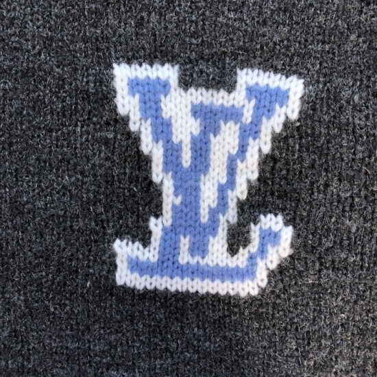 Louis Vuitton Chunky Wool Blend Pullover 1AGJH6 Louis Vuitton Chunky Wool Blend Pullover 1AGJH6