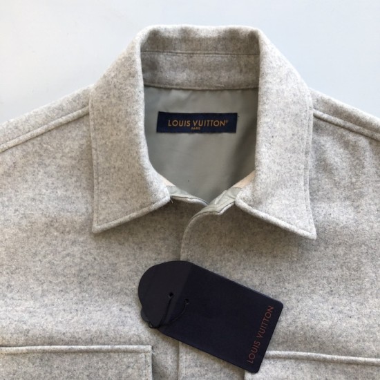 Louis Vuitton Wool Overshirt 1AGJOI Louis Vuitton Wool Overshirt 1AGJOI
