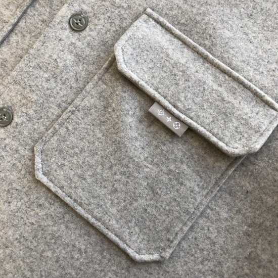 Louis Vuitton Wool Overshirt 1AGJOI Louis Vuitton Wool Overshirt 1AGJOI