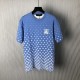 Louis Vuitton Knitted Cotton T-Shirt 1AGJUG Louis Vuitton Knitted Cotton T-Shirt 1AGJUG