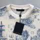 Louis Vuitton Printed Cotton Pique T-Shirt 1AGJYZ Louis Vuitton Printed Cotton Pique T-Shirt 1AGJYZ