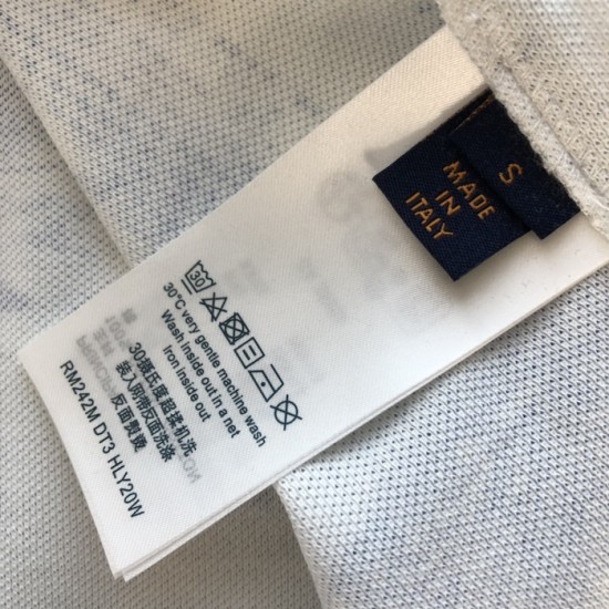 Louis Vuitton Printed Cotton Pique T-Shirt 1AGJYZ Louis Vuitton Printed Cotton Pique T-Shirt 1AGJYZ