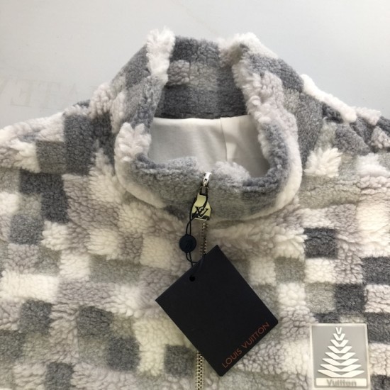 Louis Vuitton Fleece Blouson 1AGK09 Louis Vuitton Fleece Blouson 1AGK09