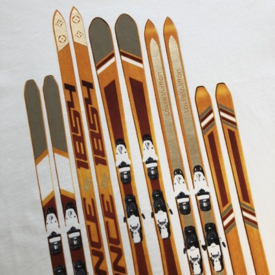 Louis Vuitton Printed Cotton T-Shirt 1AGK25 Louis Vuitton Printed Cotton T-Shirt 1AGK25