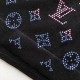 Louis Vuitton Monogram Gradient Embellished Short-Sleeved Crewneck Louis Vuitton Monogram Gradient Embellished Short-Sleeved Crewneck