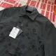 Luxury Floral Monogram Short Shirt - Premium Replica Design Replica LV-Inspired Monogram Flowers Short Shirt - Floral Embroidered Summer Top