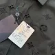 Luxury Floral Monogram Short Shirt - Premium Replica Design Replica LV-Inspired Monogram Flowers Short Shirt - Floral Embroidered Summer Top