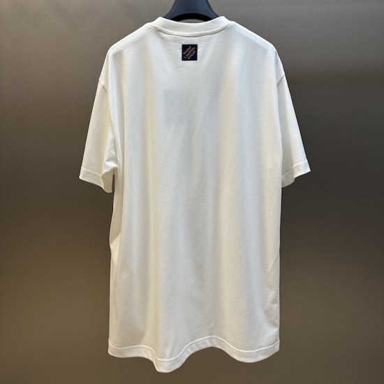 Louis Vuitton Monogram Flower 3D Gradient Print T-Shirt 1AGTRH Louis Vuitton Monogram Flower 3D Gradient Print T-Shirt 1AGTRH