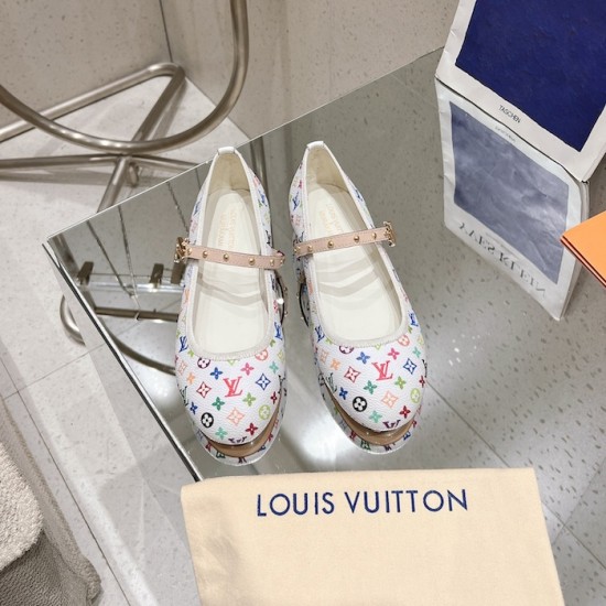 LV x TM Romy Flat Ballerina 1AGVFM LV x TM Romy Flat Ballerina 1AGVFM