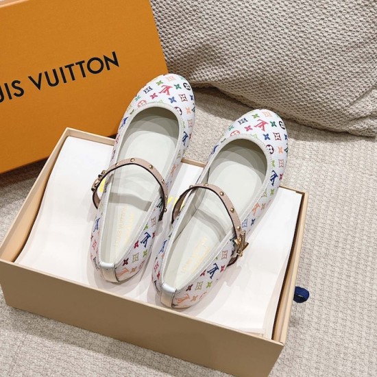 LV x TM Romy Flat Ballerina 1AGVFM LV x TM Romy Flat Ballerina 1AGVFM
