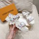 LV x TM LV Sunset Flat Comfort Sandal 1AGXEQ LV x TM LV Sunset Flat Comfort Sandal 1AGXEQ