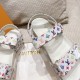 LV x TM LV Sunset Flat Comfort Sandal 1AGXEQ LV x TM LV Sunset Flat Comfort Sandal 1AGXEQ