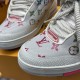 Replica LV Skate Sneaker - high quality 1:1 AAA Replica Louis Vuitton LV Skate Sneaker in grey and monogram canvas - front view