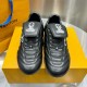 LV Footprint Soccer Sneaker 1AHAI7 LV Footprint Soccer Sneaker 1AHAI7