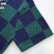 Louis Vuitton Jacquard Damier Short-Sleeved Cotton Crewneck 1AHBCV Louis Vuitton Jacquard Damier Short-Sleeved Cotton Crewneck 1AHBCV
