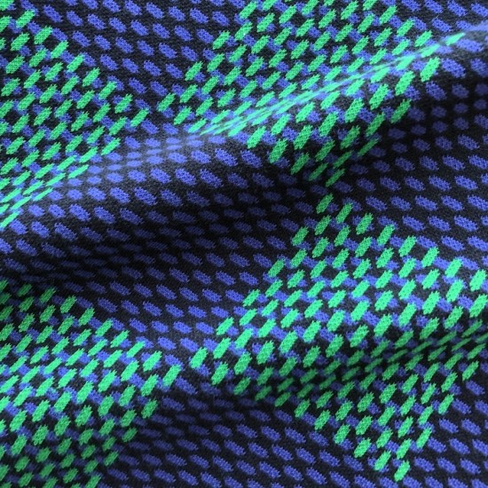 Louis Vuitton Jacquard Damier Short-Sleeved Cotton Crewneck 1AHBCV Louis Vuitton Jacquard Damier Short-Sleeved Cotton Crewneck 1AHBCV