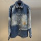 Louis Vuitton Sunfaded Effect Denim Long-Sleeved Shirt 1AHCI6 Louis Vuitton Sunfaded Effect Denim Long-Sleeved Shirt 1AHCI6