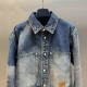 Louis Vuitton Sunfaded Effect Denim Long-Sleeved Shirt 1AHCI6 Louis Vuitton Sunfaded Effect Denim Long-Sleeved Shirt 1AHCI6