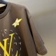 Louis Vuitton Washed Embellished Cotton T-Shirt 1AHCL6 Louis Vuitton Washed Embellished Cotton T-Shirt 1AHCL6
