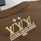 Louis Vuitton Washed Embellished Cotton T-Shirt 1AHCL6 Louis Vuitton Washed Embellished Cotton T-Shirt 1AHCL6
