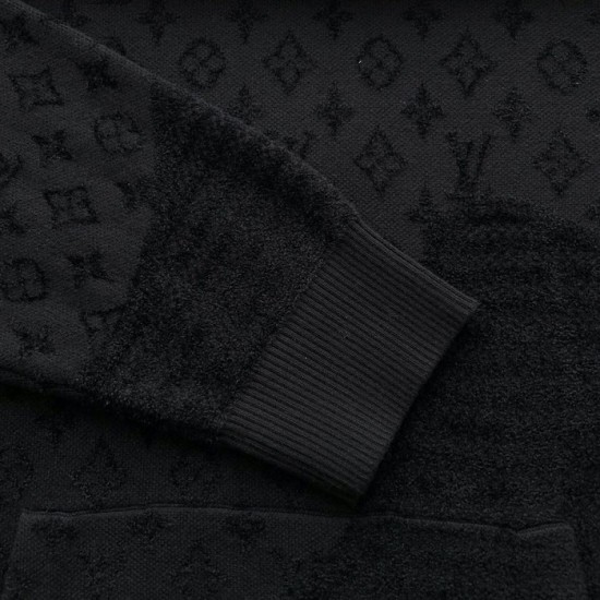 Louis Vuitton Graphic Jacquard Hoodie 1AHCMW Louis Vuitton Graphic Jacquard Hoodie 1AHCMW