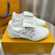 LV Footprint Soccer Sneaker 1AHDO8 LV Footprint Soccer Sneaker 1AHDO8