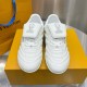 LV Footprint Soccer Sneaker 1AHDO8 LV Footprint Soccer Sneaker 1AHDO8