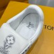 LV Footprint Soccer Sneaker 1AHDO8 LV Footprint Soccer Sneaker 1AHDO8