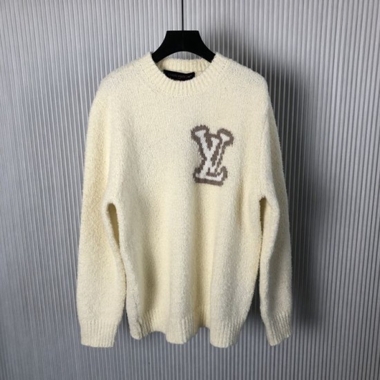 Louis Vuitton LV Wool Blend Crewneck 1AHEC0 Louis Vuitton LV Wool Blend Crewneck 1AHEC0