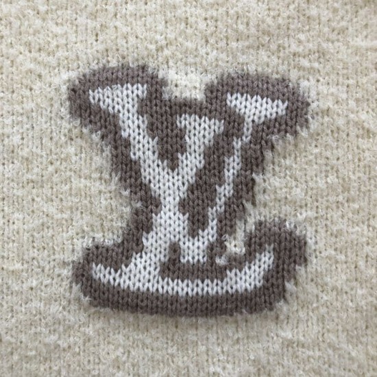 Louis Vuitton LV Wool Blend Crewneck 1AHEC0 Louis Vuitton LV Wool Blend Crewneck 1AHEC0
