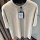 Replica Louis Vuitton Damier French Terry T-Shirt - Top Quality Replica Louis Vuitton Damier French Terry T-Shirt | beige cotton t-shirt