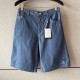 Replica Louis Vuitton Embroidered Chambray Shorts - High quality Replica Louis Vuitton Embroidered Chambray Shorts - 2025 luxury summer collection