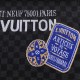 Luxury Louis Vuitton Replica Crewneck T-Shirt – Classic Damier Pattern Replica Louis Vuitton Damier Short-Sleeved Crewneck T-Shirt with Signature Damier Design