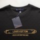 Luxury Louis Vuitton Replica Crewneck T-Shirt – Classic Damier Pattern Replica Louis Vuitton Embellished Damier Pique T-Shirt with Signature Damier Design