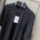 Replica Louis Vuitton Jersey Jacquard T-Shirt - Top Quality Replica Louis Vuitton Jersey Jacquard T-Shirt | Black color